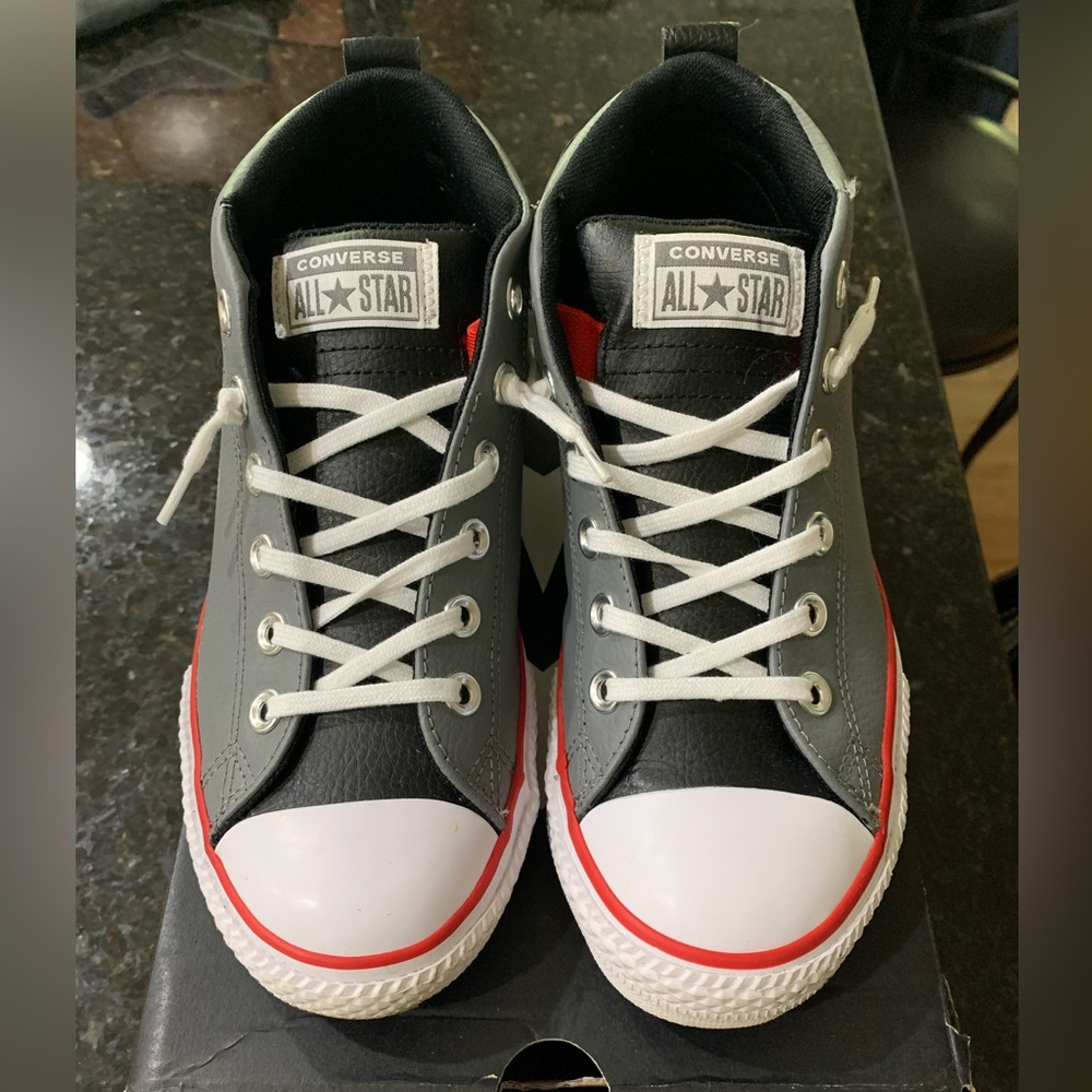 Leather Converse - kids